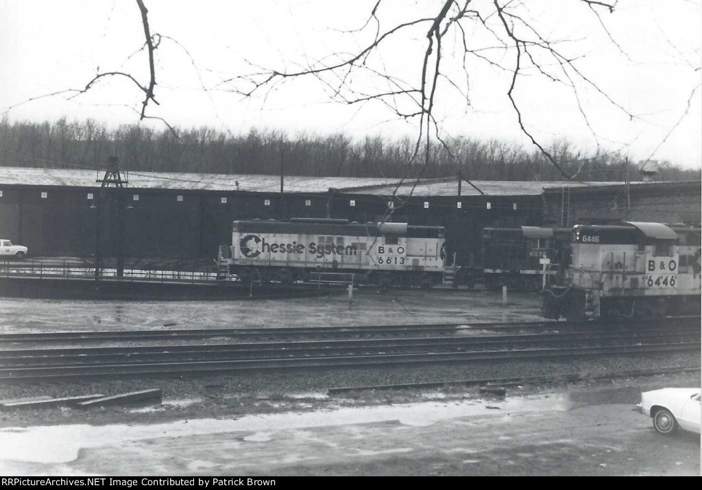 B&O 6446, 6613, & 6572